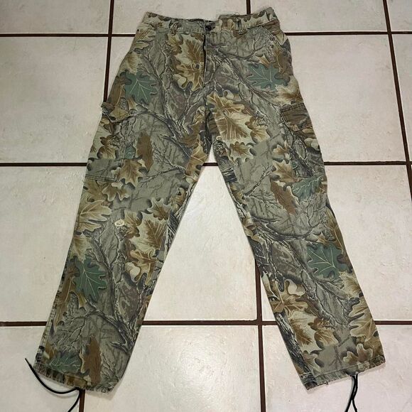 Realtree Men's Camouflage pants Vintage Made in USA 38x30 - Picture 1 of 8